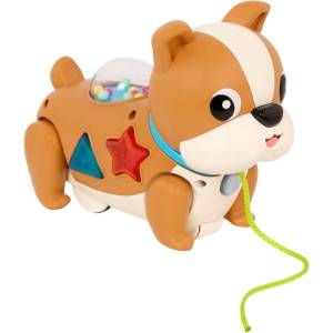 Battat Интерактивна играчка за дърпане Battat - Кученце (BTBX2430Z) - baby