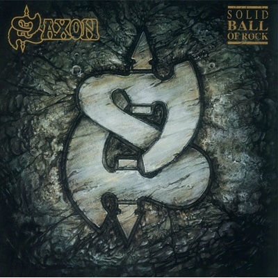 Saxon - Solid Ball of Rock (Limited Coloured Silver Vinyl) - Vinyl LP