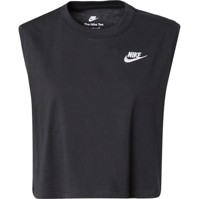 Nike Sportswear Топ 'CLUB' черно, размер XS