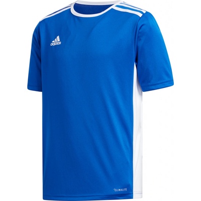 adidas Entrada 18 krátký rukáv modrá/ Bílá Junior