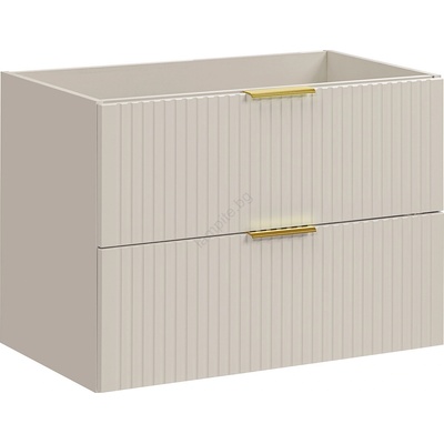 Comad adel cashmere 82-80-2s - Шкаф под мивка за баня adel, бежов (cm0061)