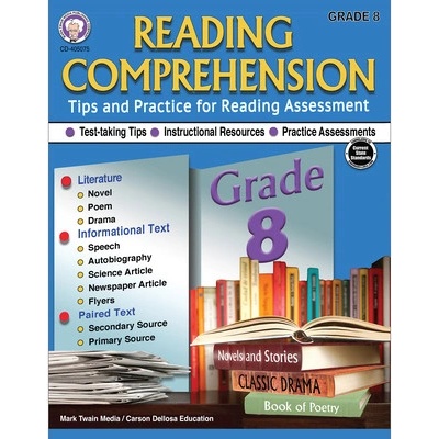 Reading Comprehension, Grade 8 Cameron SchyrletPaperback