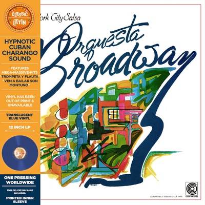 Orquestra Broadway - New York City Salsa (Reissue) (Remastered) (Translucent Blue Coloured) (LP) (3700477837778)