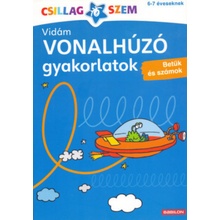 Vidám vonalhúzó gyakorlatok: Betűk és számok