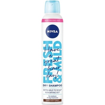 Nivea suchý šampón pre tmavé vlasy 200 ml