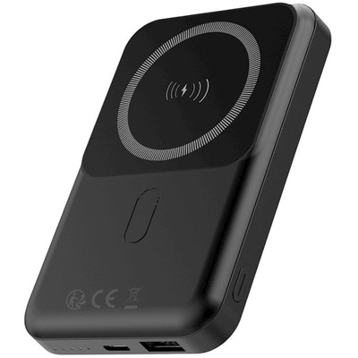 Forever MATB-100 Безжична магнитна Powerbank 10000 mAh Черна (GSM173081)