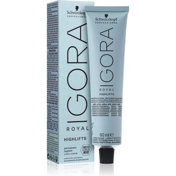 Schwarzkopf IGORA Royal Highlifts перманентната боя за коса цвят 10-1 Ultra Blonde Cendré 60ml