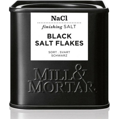 Mill & Mortar Čierna soľ vločky 80 g