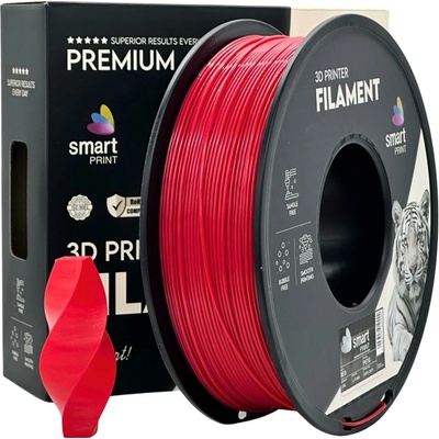 Smart Print PETG červený 1,75mm 1kg
