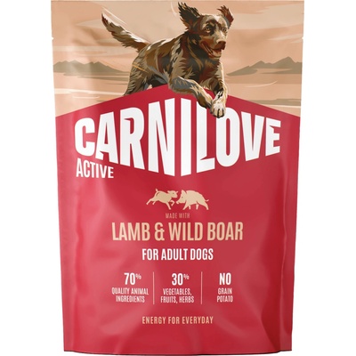 Carnilove Active Adult All Breeds Lamb & Wild Boar 1,5 kg