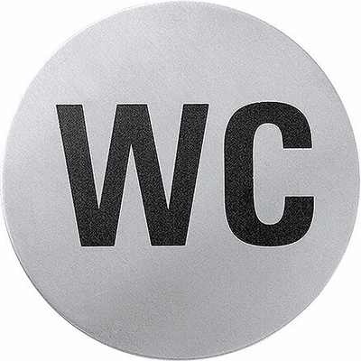 CONTACTO Samolepící informační štítek "WC" | CONTACTO, 7661/001