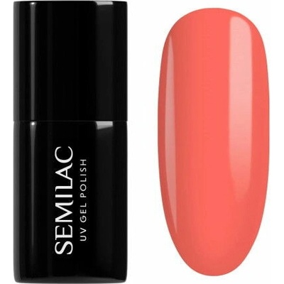Semilac gél lak 132 Orange Lollipop 7 ml