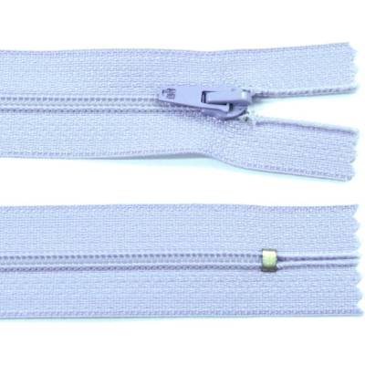 Spirálový zip no.3 nerozepínací 22cm - více barev color: 569 pomněnková fialová