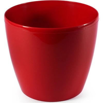 Lamela Kvetináč plast červený 15,5 x 15,5 x 13,7 cm
