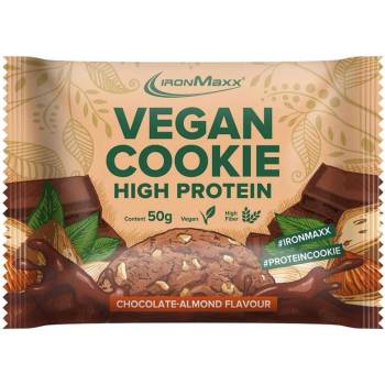 IronMaxx Vegan Cookie Chocolate Almond 12 x 50 g