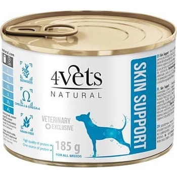 4Vets Natural Veterinary Exclusive Skin Support 185 g