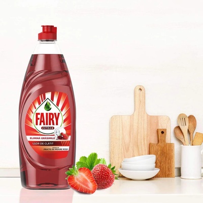Fairy Екстра+ Горски плод, препарат за съдове, 650мл (f556)