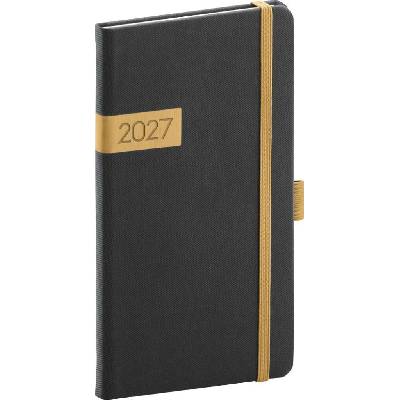 Presco Twill A7 týdenní 2027 černý