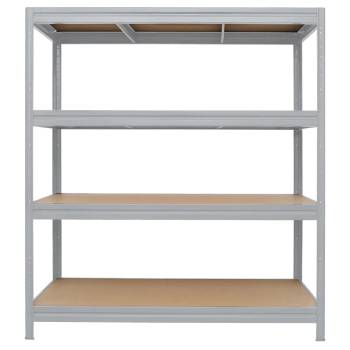 Image 1 of Carmen Метален стелаж Carmen Mega (177x200x60cm) - Цинк (3580514)