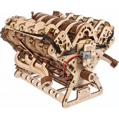 UGEARS 3D puzzle Motor V8, 776 ks – Zbozi.Blesk.cz