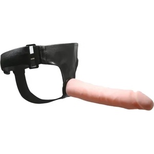 LyBaile Страпон колан с голямо дилдо от кибер кожа Sensual Comfort 8, 9