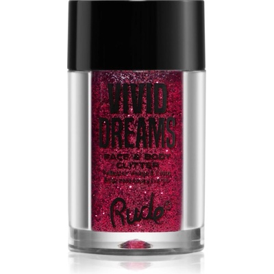 Rude Cosmetics Vivid Dreams брокат за лице и тяло цвят Laughing Dandelions 2.7 гр