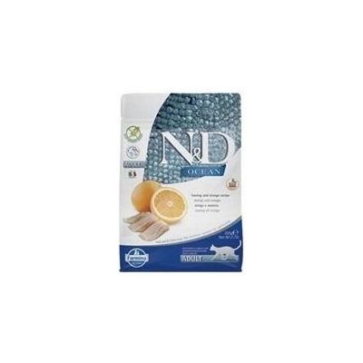 N&D Ocean sleď a pomeranč Adult 0,3 kg