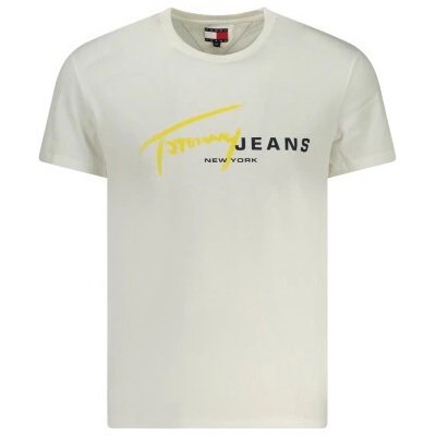 Tommy Hilfiger stylové pánské tričko s krátkým rukávem White