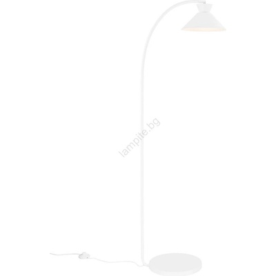 Nordlux - Подова лампа DIAL 1xE27/10W/230V, бяла, 150 см (NX0691)