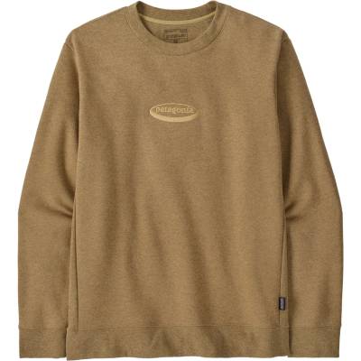 Patagonia Мъжки пуловер Patagonia 95 Oval Logo Uprisal Crew Sweatshirt Jumper - Bobcat Brown - размер XS (017-4322-0211)