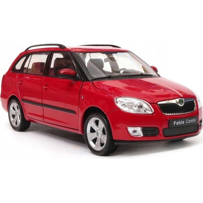 Welly Škoda Fabia Combi II (2009) červená