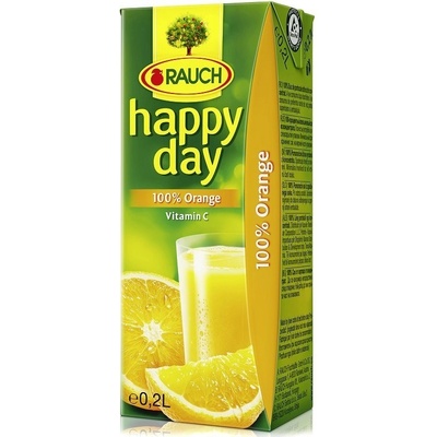 Rauch Happy Day pomaranč 100% 200 ml