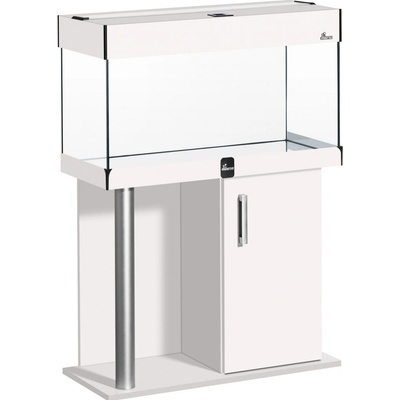Diversa Comfort LED akvarijní set rovný hliník bílý 160 l