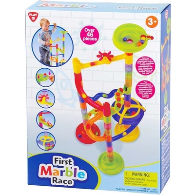 Playgo PLGo Моята първа писта за топчета с препятствия Marble Race (1010451F)