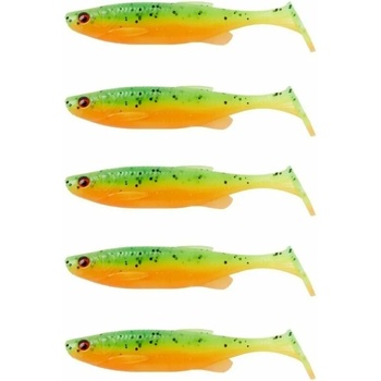 Savage Gear Fat Minnow T-Tail 5 pcs Firecracker 9 cm 7 g Силиконова примамка (SVS76990)