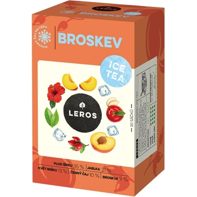Leros Čajový dýchánek Broskev Ice Tea 44 g