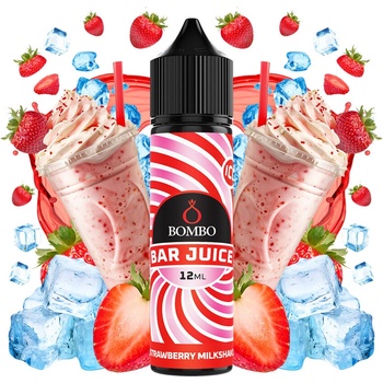 Bombo Bar Juice Strawberry Milkshake 12ml/60ml