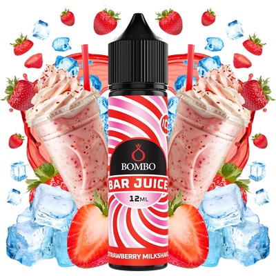 Bombo Bar Juice Strawberry Milkshake 12ml/60ml