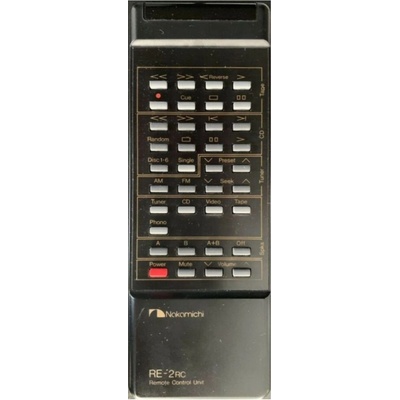 GENERAL NAKAMICHI RE-2 - съвместимо дистанционно управление на марката General (RE-2)