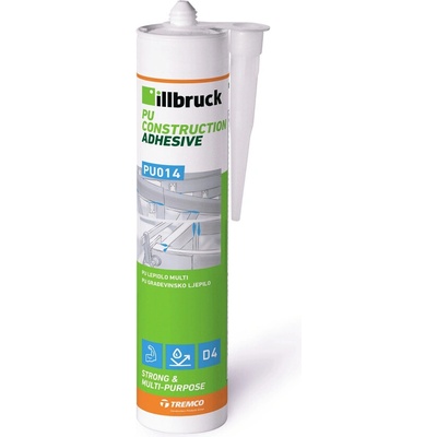 Illbruck Lepidlo pastovité Multi PU014 D4 na dřevo 310 ml
