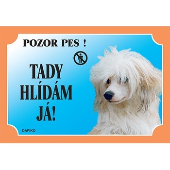 Dafiko Tabulka čínský chocholatý pes