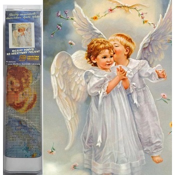 Norimpex - Puzzle Diamant painting: Angels in heaven 30x40cm - 1 - 39 piese