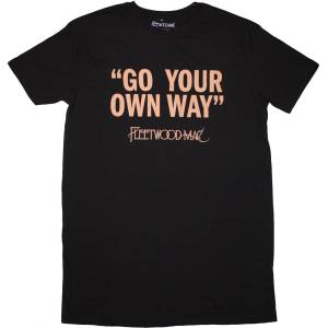 Fleetwood Mac Go Your Own Way Black L Дамски Риза (FMDRS26LB03)