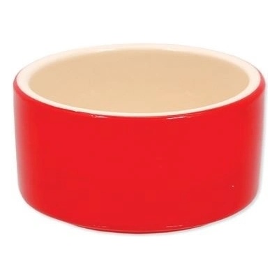 Small Animal Jewel miska keramická pro králíky červená 10 x 5 cm