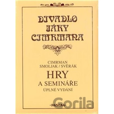 Hry a semináře - Divadlo Járy Cimrmana
