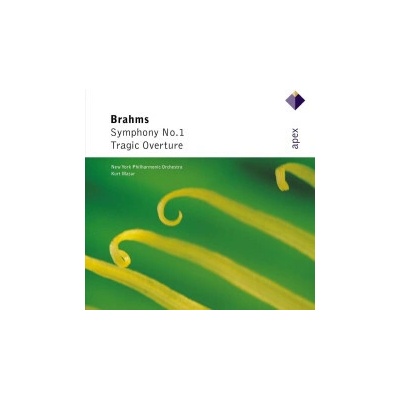 BRAHMS:SZIMFÓNIA NO.1 TRAGIKUS NYITÁNY: AX-MASUR-NYPO CD