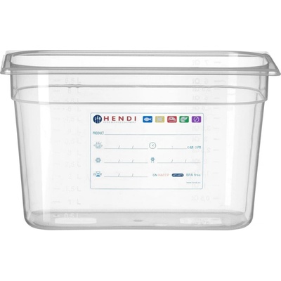 Hendi Gastronádoba HACCP - GN 1/3, 200mm