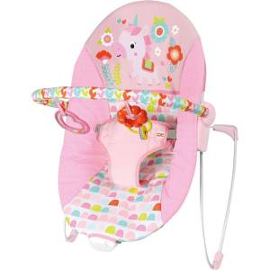 Bright Starts Шезлонг с музика и вибрации Bright Starts - Fancy Fantasy (12205) - ozone