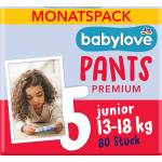 babylove Бебешки гащички Premium размер 5 Junior (13-18 кг), 80 бр (1713781)