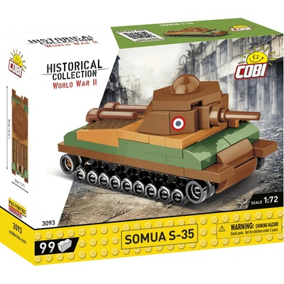 COBI 3093 Mini tank Typ Somua S 35 1:72